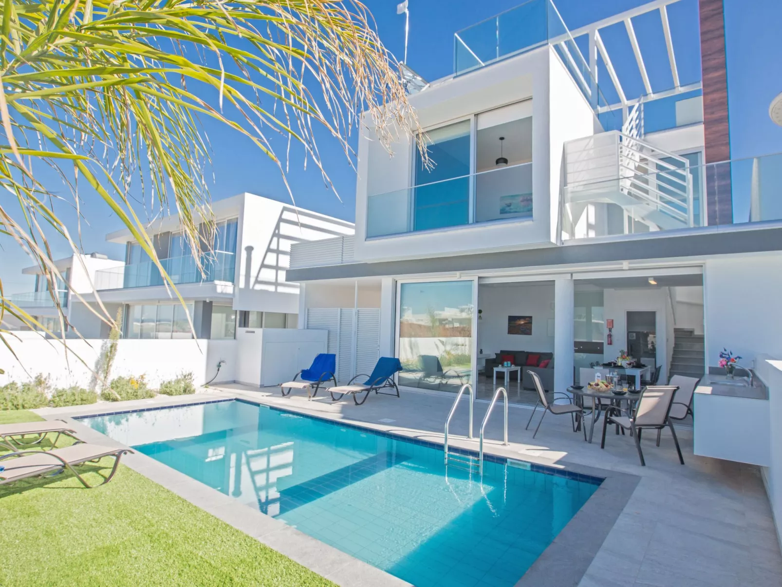 Protaras Olivine Villa mit Pool und einem Dachgarten