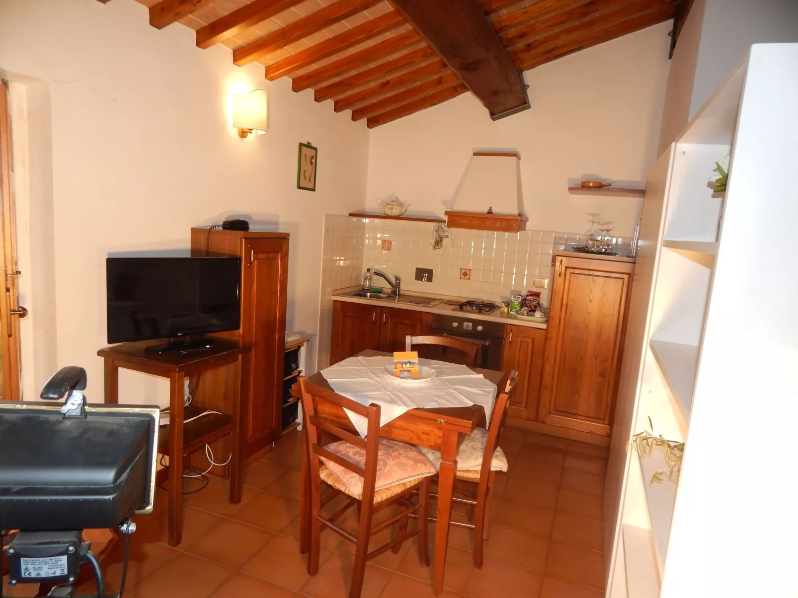 Studio im ersten Stock eines Landhauses