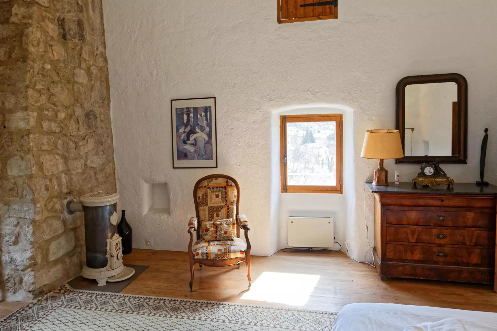 GITE FOUQUE LABAQUERE-Slaapkamer
