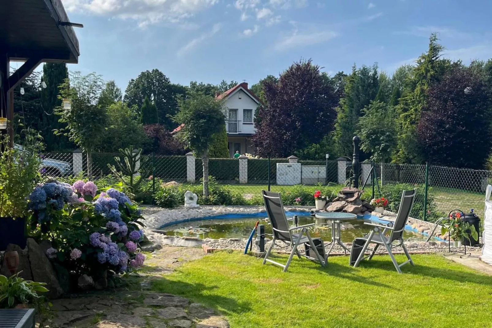 Dom wakacyjny w Krzyni dla max 7 osób-Buitenkant zomer