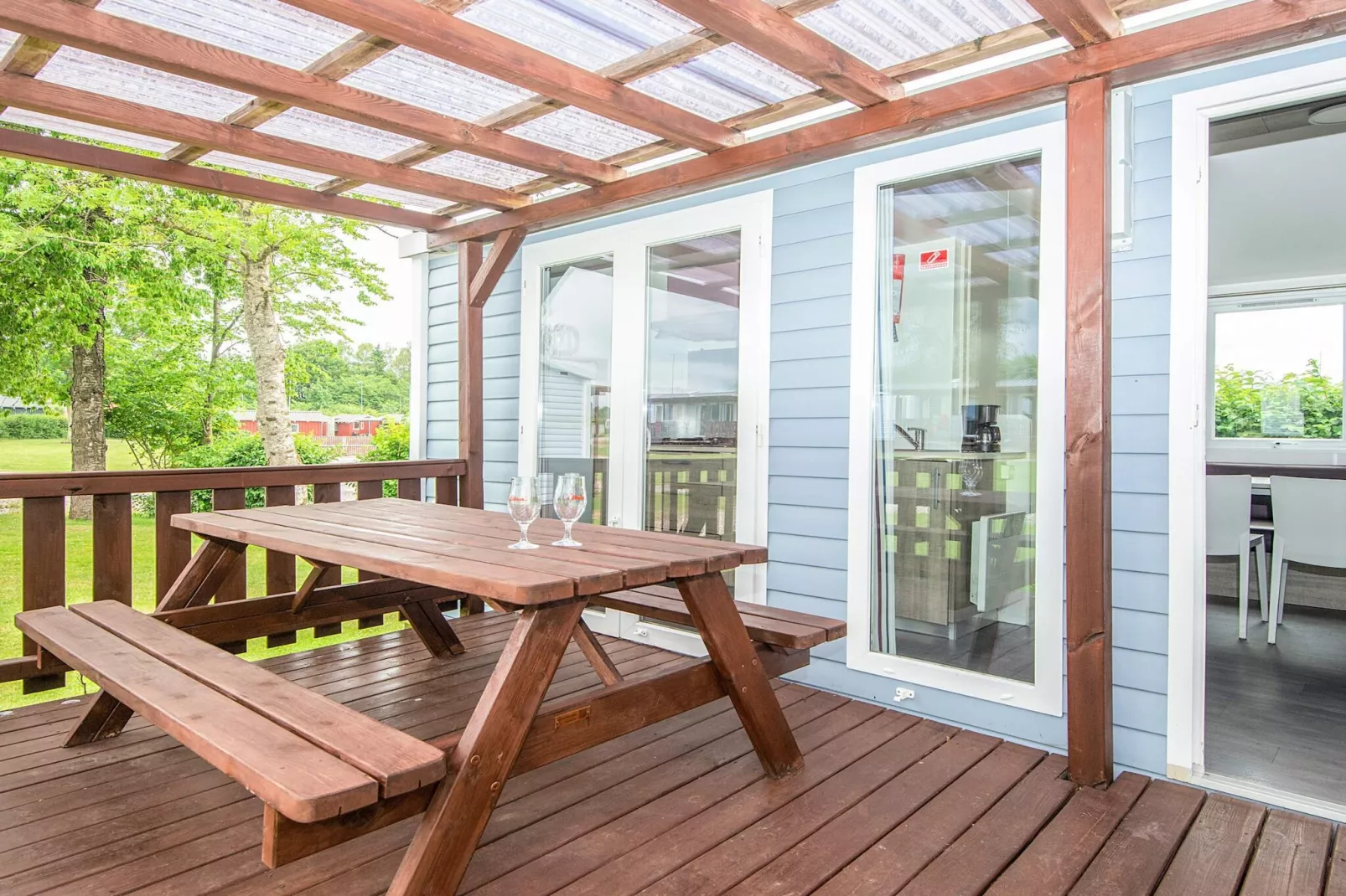 Luksus hytte til 4 pers., med bad