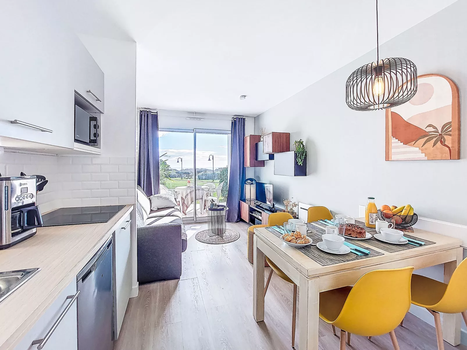 GARDEN AND SEA- Appt T2 moderne, vue mer