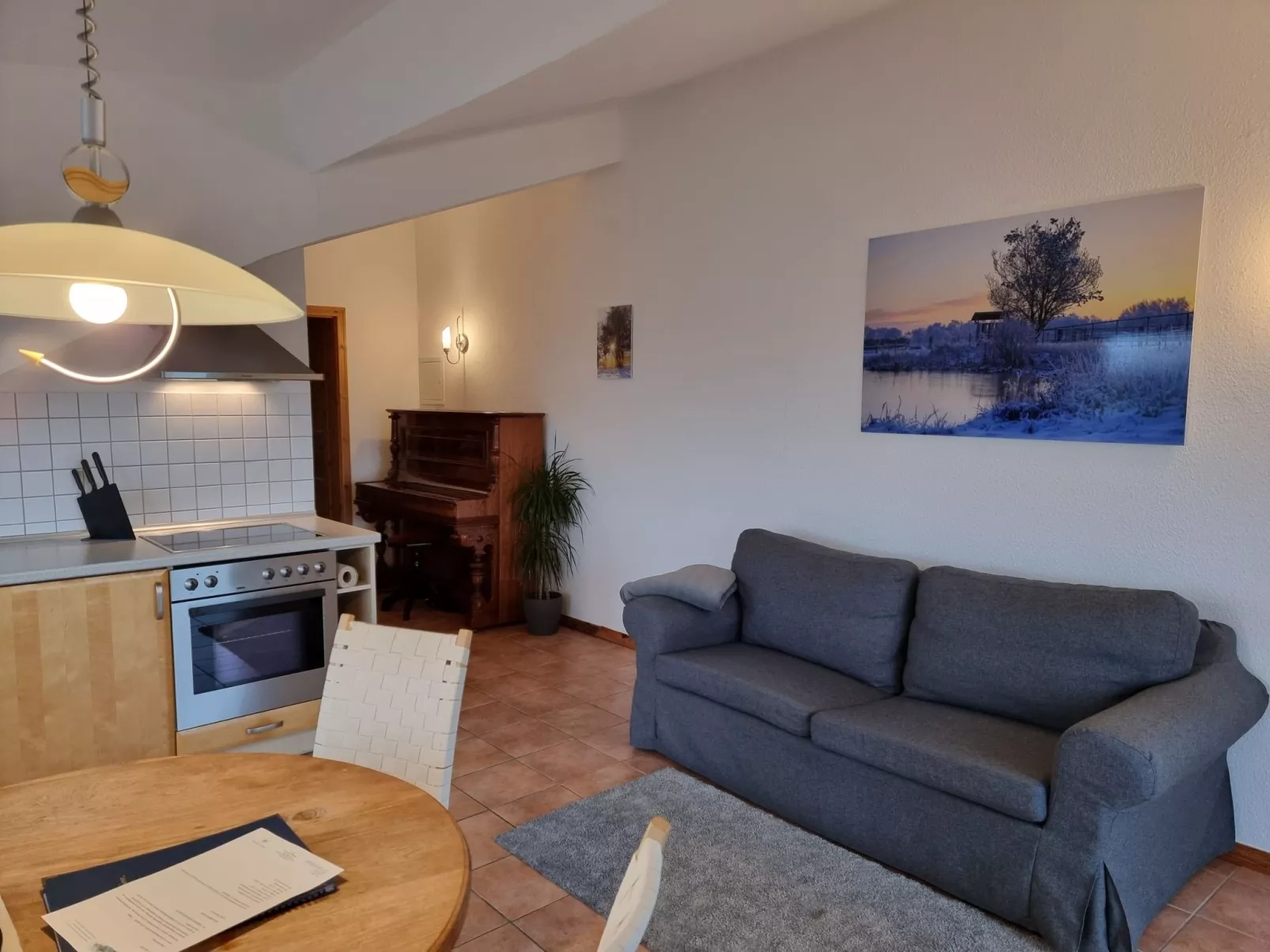 Gemütliche Ferienwohnung für zwei in ruhiger Lage.