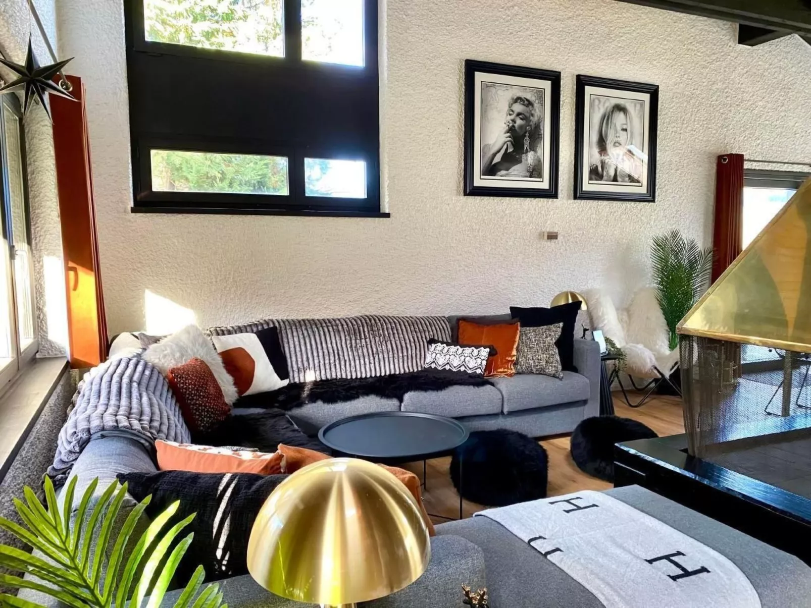 Chalet mit Garten, Grill und Terrasse