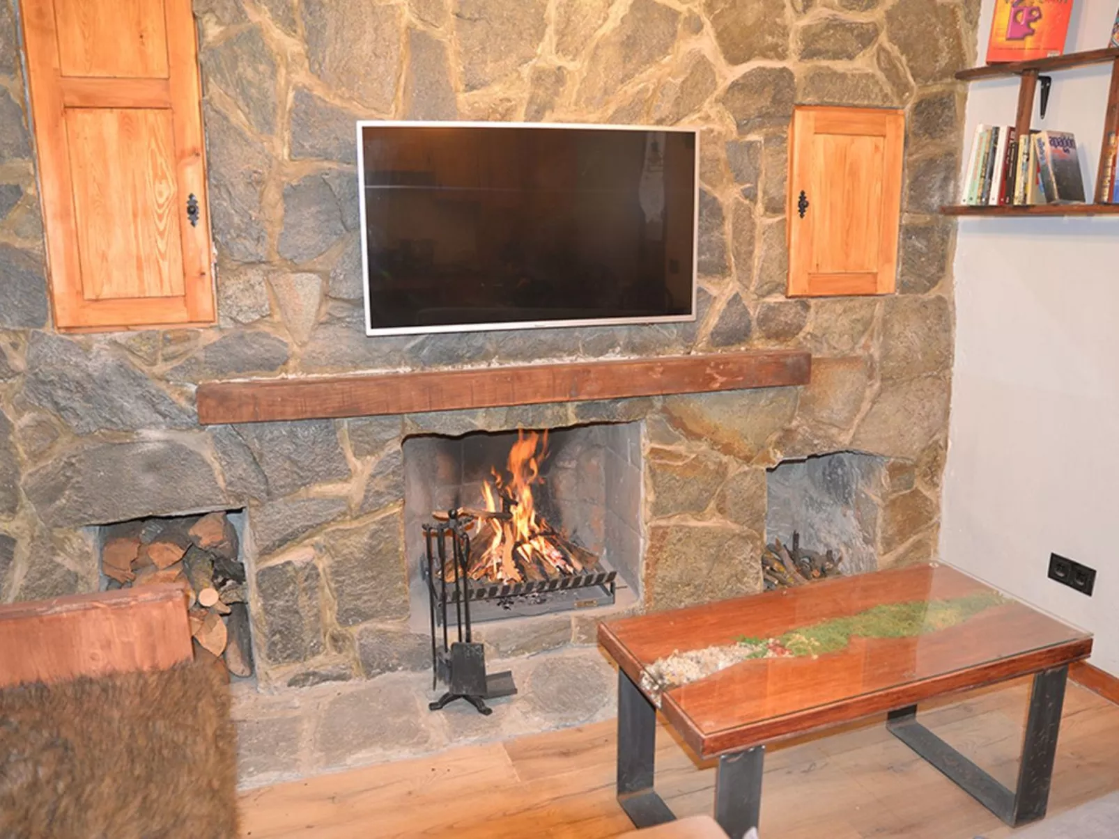 Angepasste rustikale Wohnung für 4 Personen Pobla de Lillet