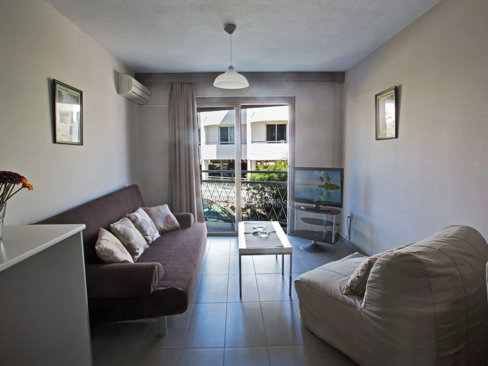 Mit Balkon für 2 Personen