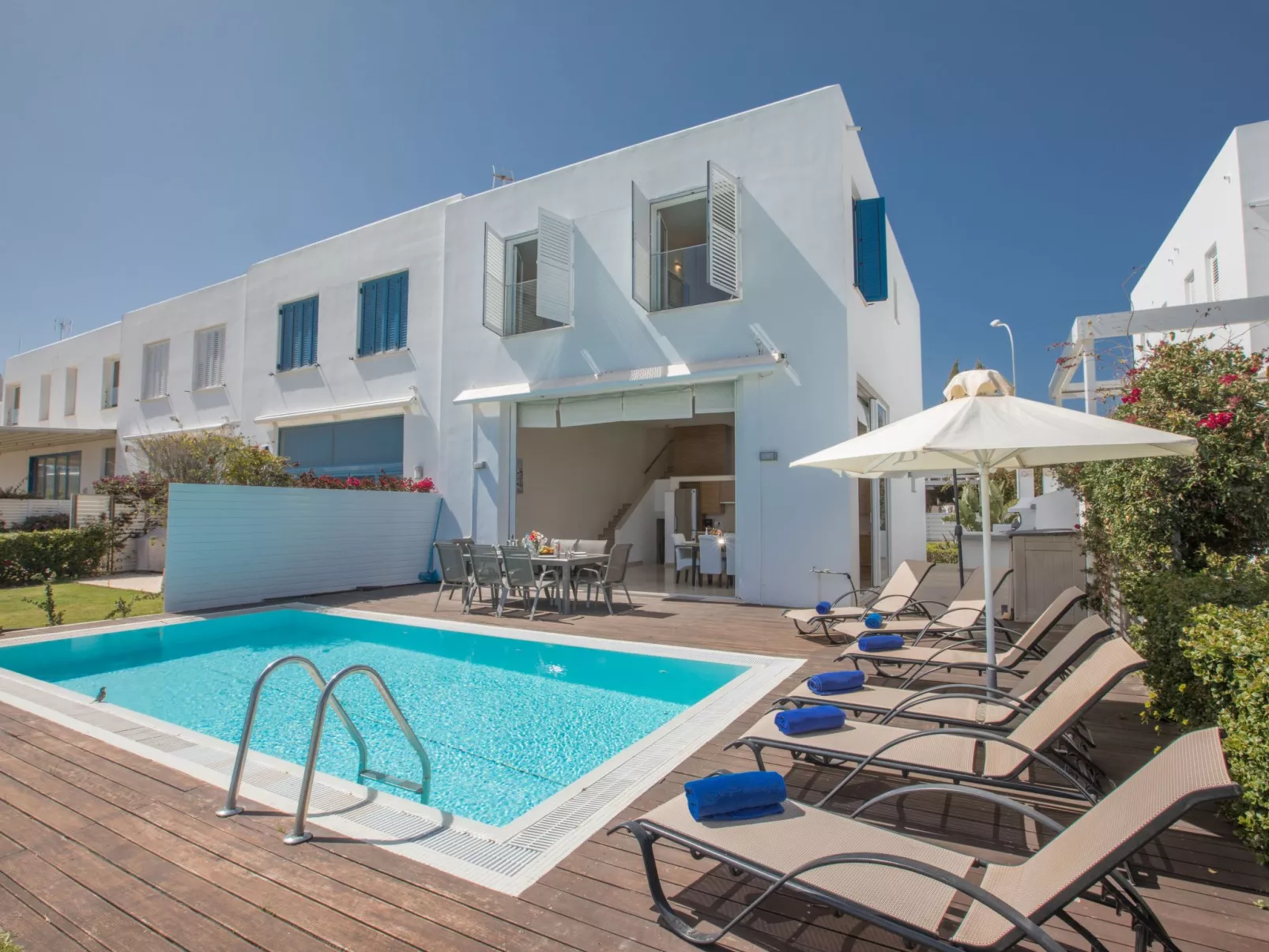 Haus in Protaras mit Pool und Meerblick