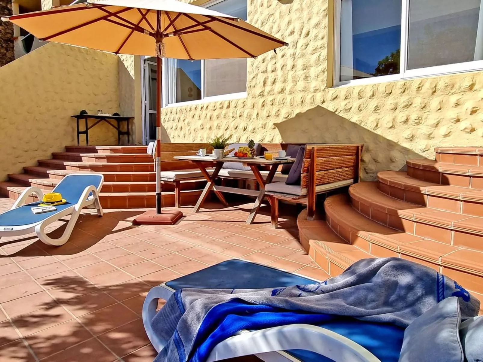 Charmantes Appartement in Costa Calma mit Terrasse und gemeinsamem Pool