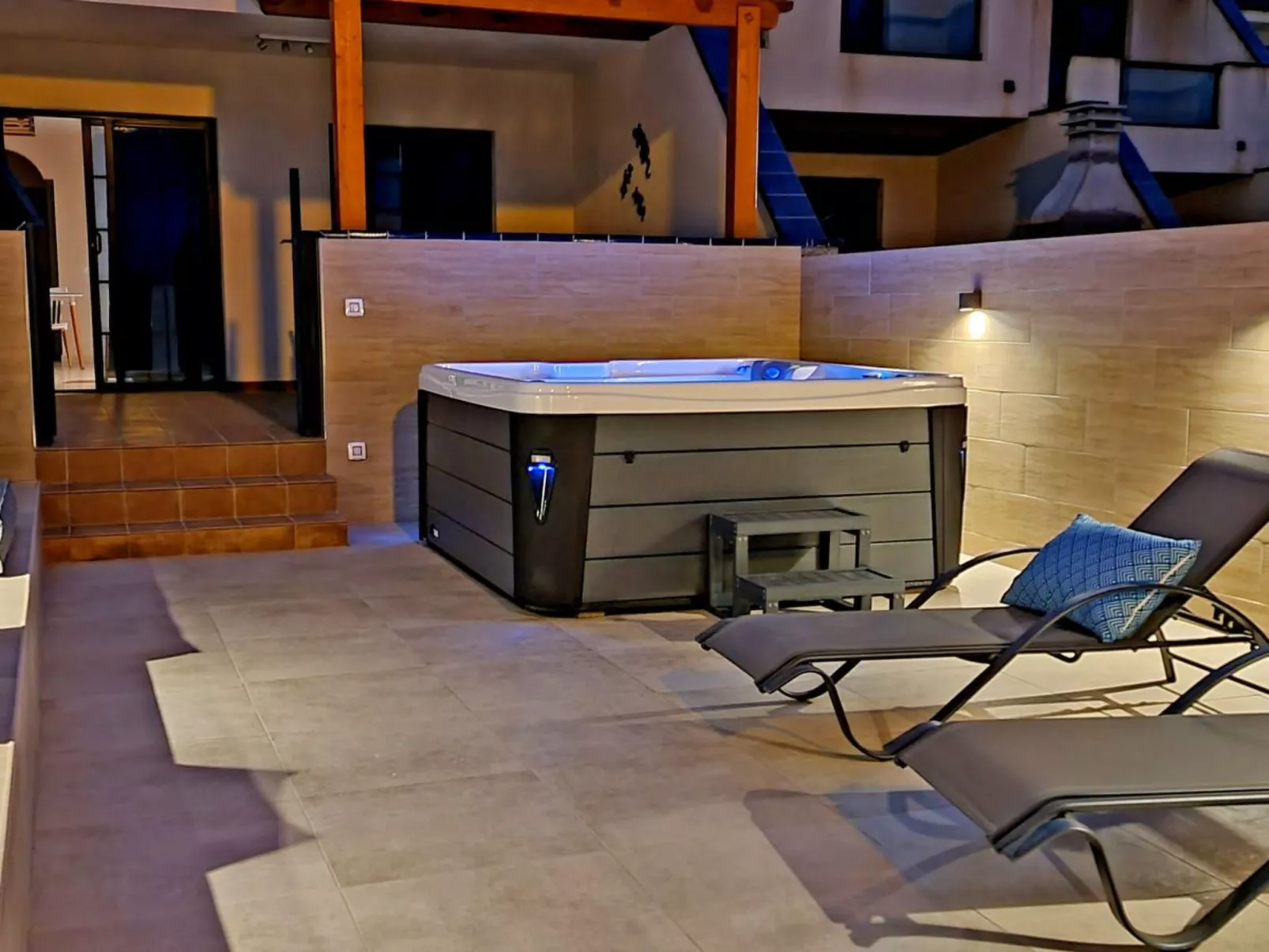 Komfortables Ferienhaus in Pájara mit Privatem Pool und Meerblick