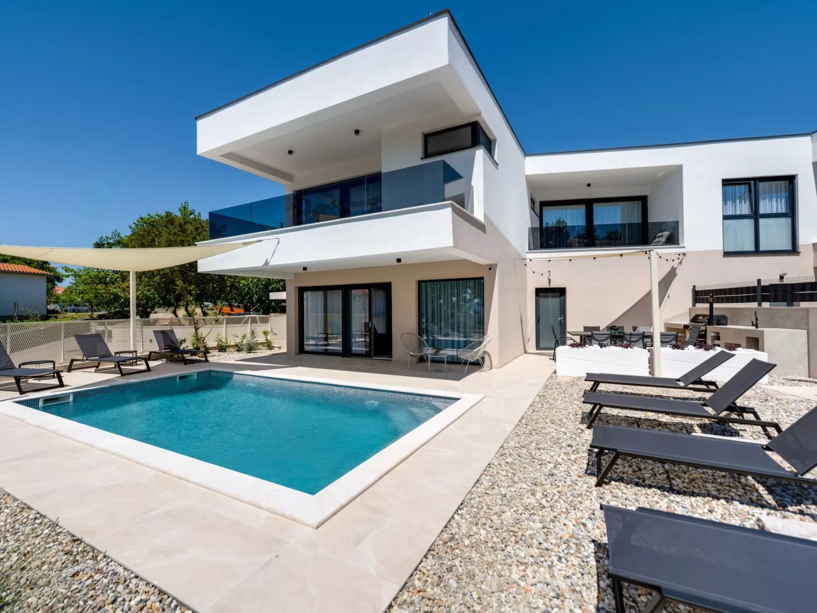 Ferienvilla "vila Mirakul" mit privatem Pool