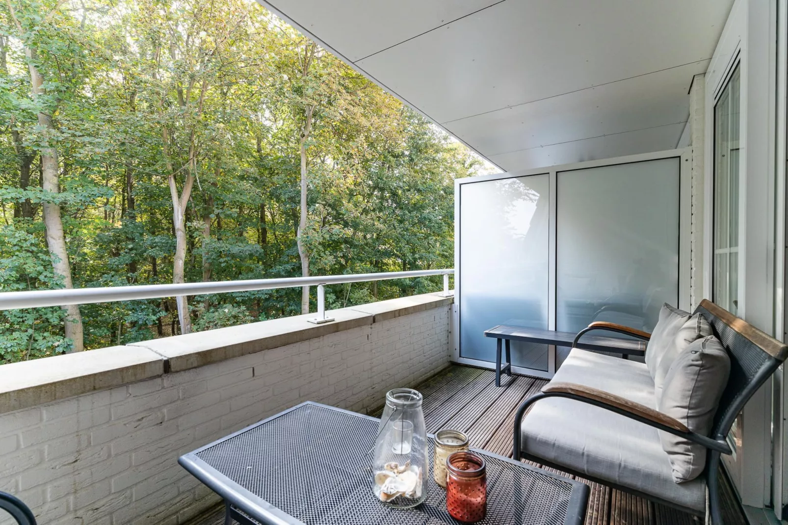 Appartement Duinhof Dishoek 13M - 6 personen de luxe-Terrasbalkon