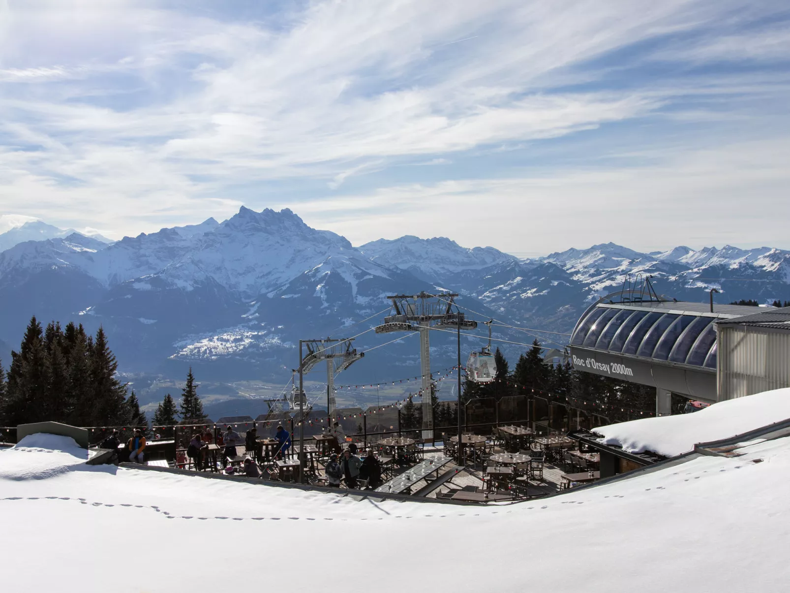 Les Aiguilles d'Argent 10-Omgeving