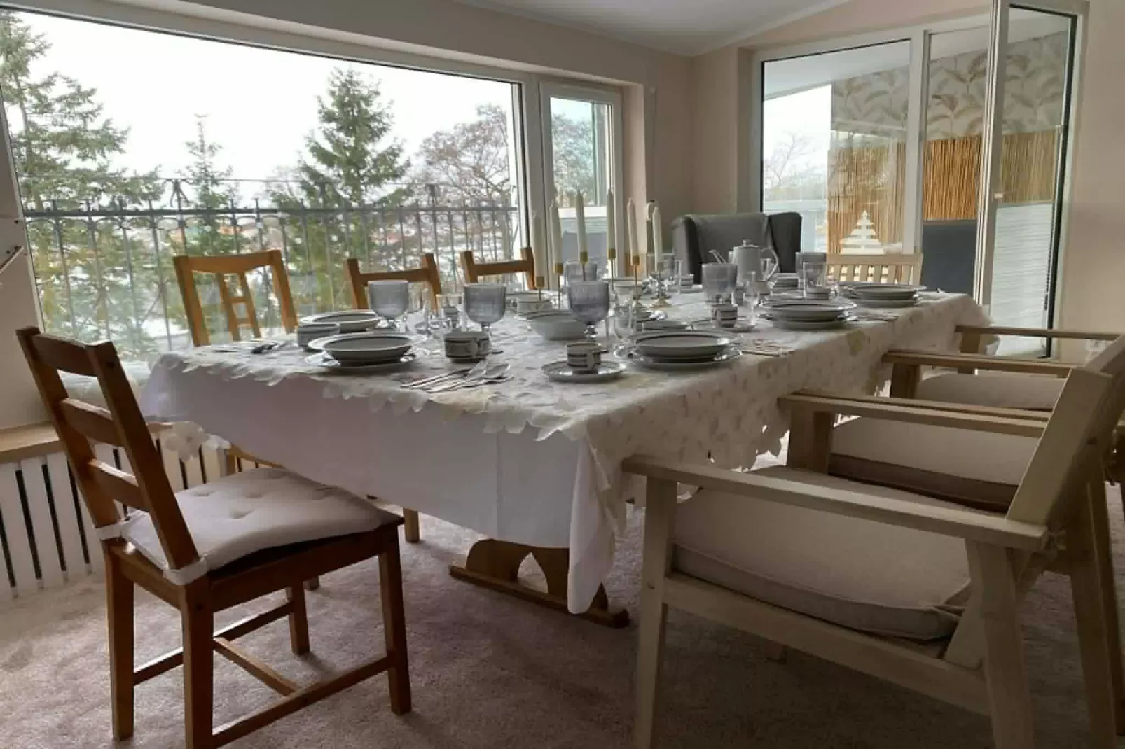 Apartament 8-osobowy Kołobrzeg - Eetkamer