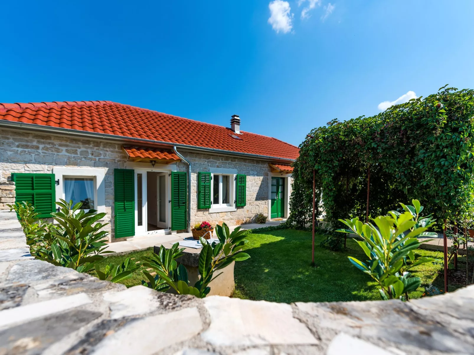 Mit pool Nationalpark Krka