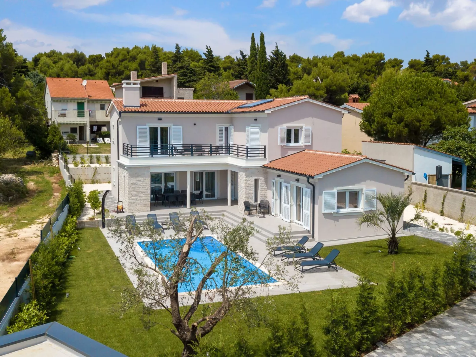 Villa in Premantura mit privatem beheizten Pool  und Sauna