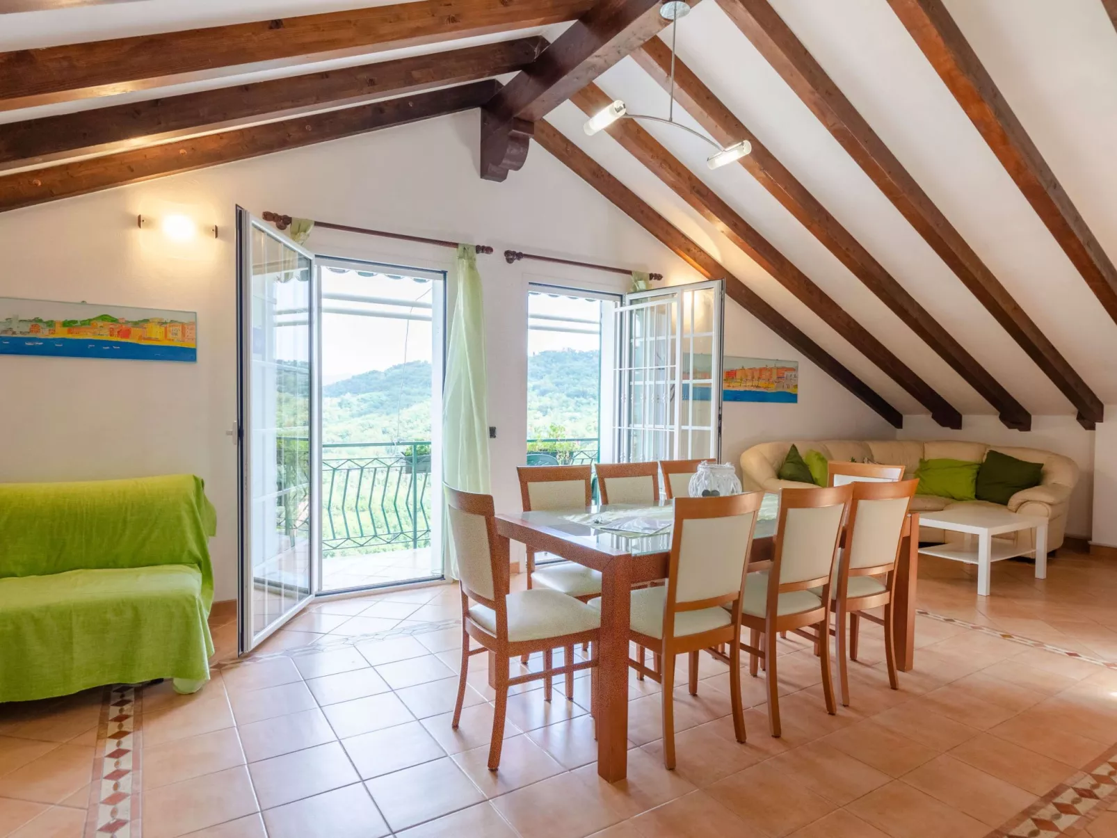 Ca du Pescou Charmantes Dachgeschoss in San Massimo