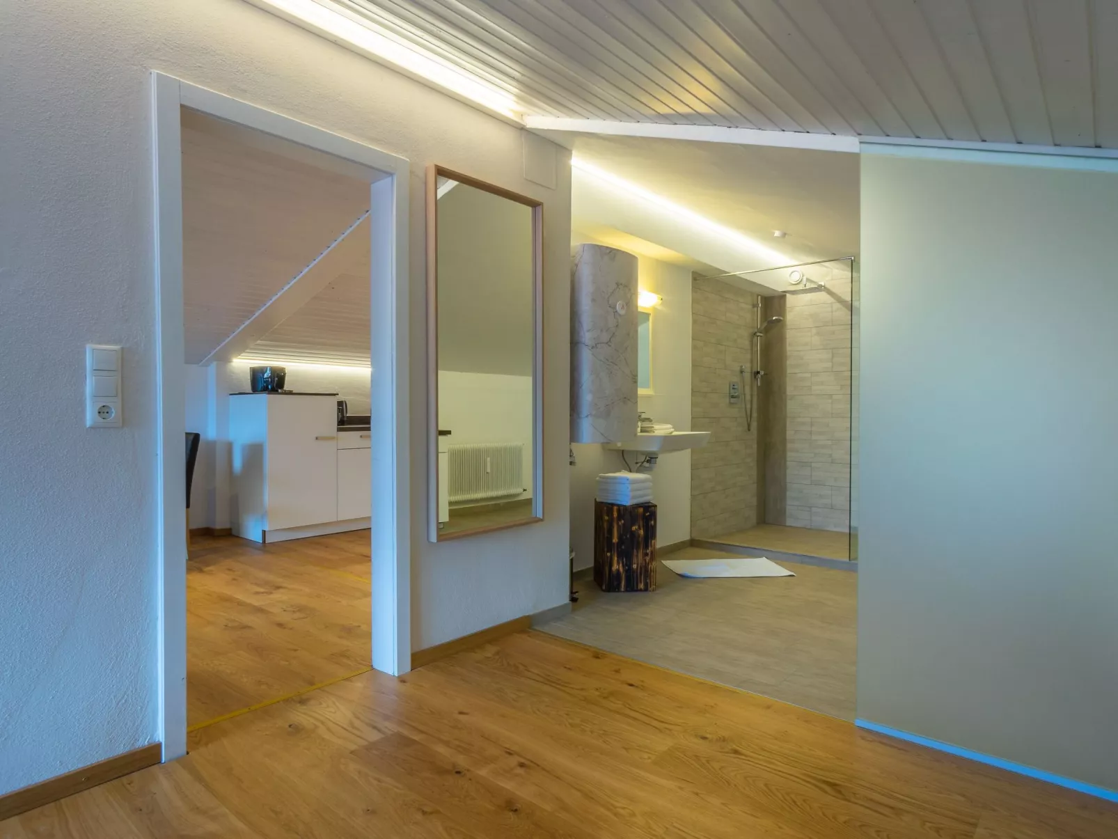 Appartement mit Sauna