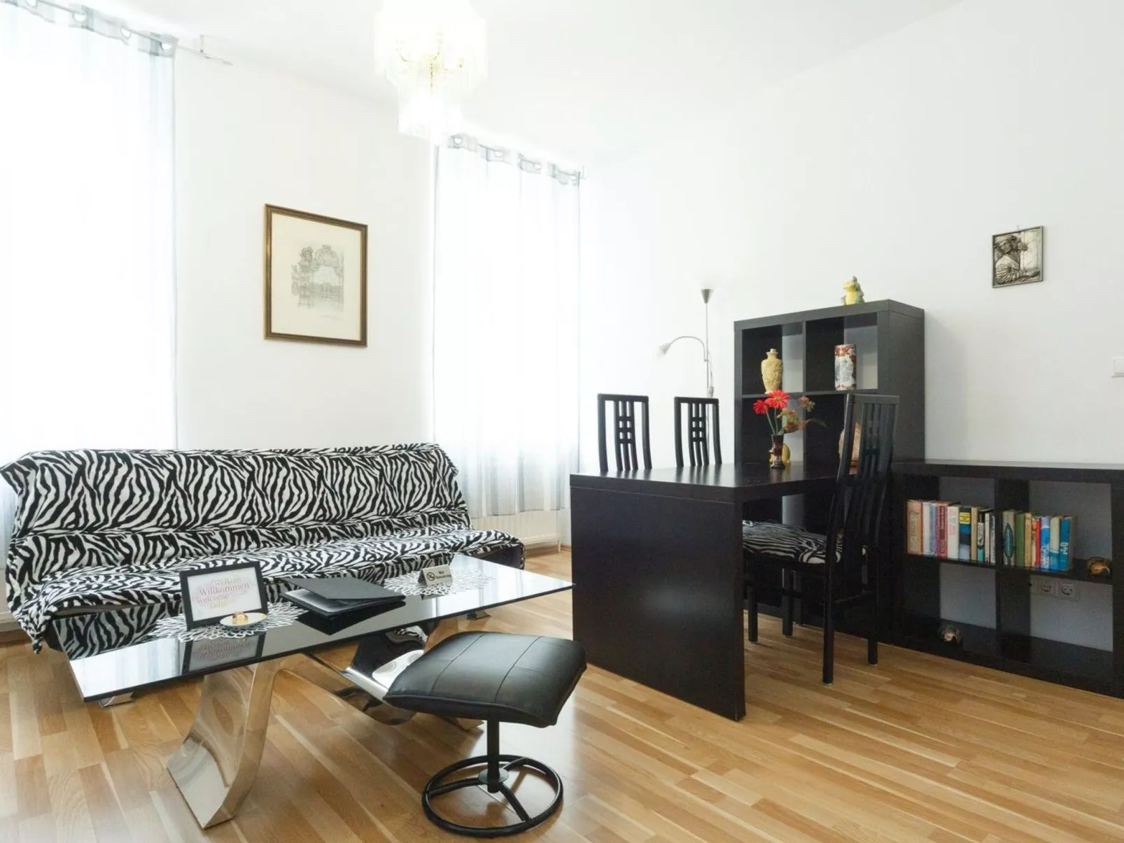 Appartement in Fünfhaus mit Garten