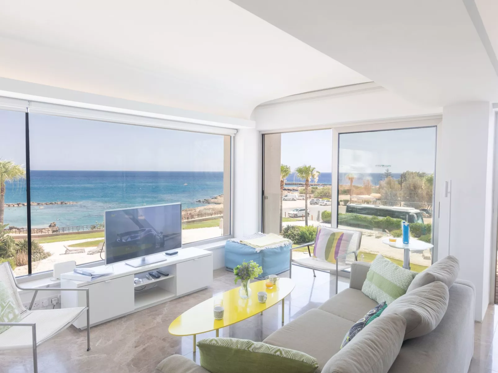 Luxuriöse Wohnung am Strand von Thalassa