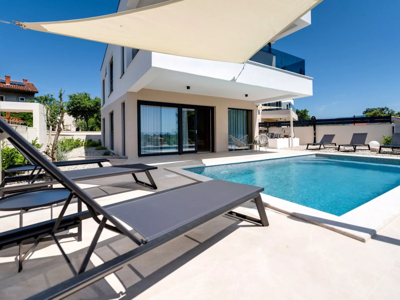 Ferienvilla "vila Mirakul" mit privatem Pool