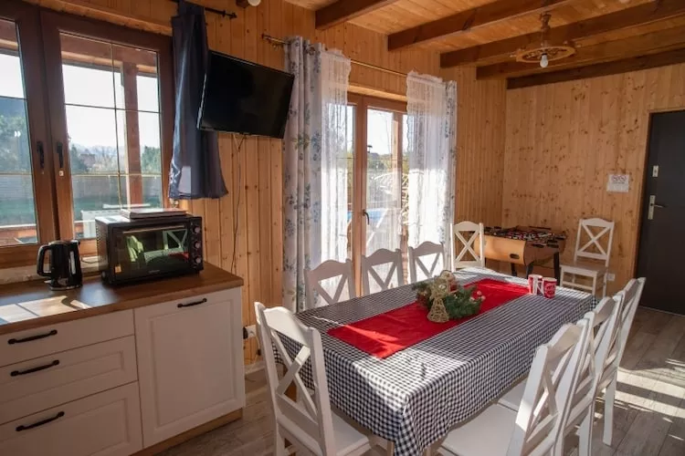 Domek wakacyjny VIP dla max 7 osób w Bałachach - Woonkamer