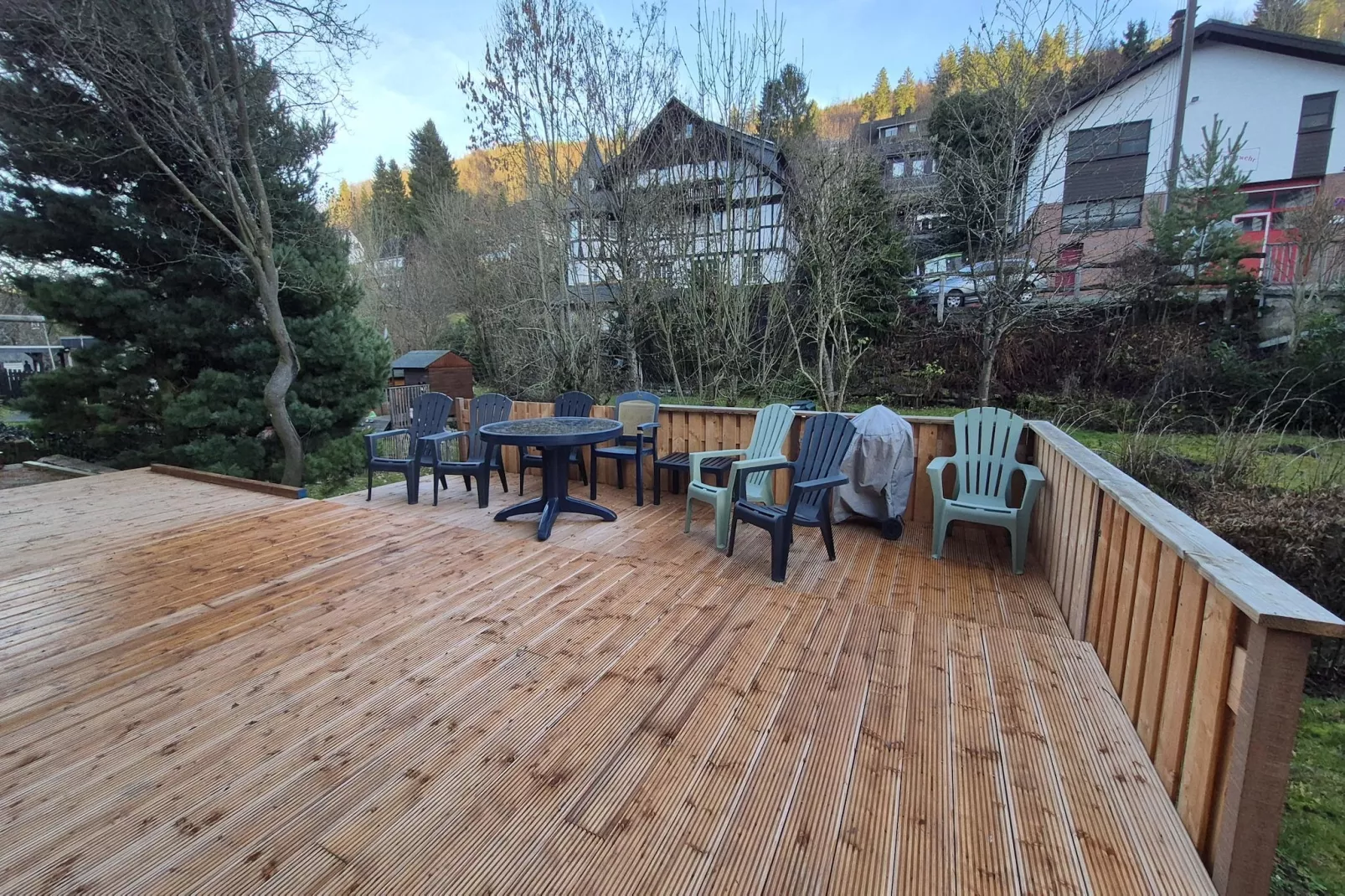 Die Alte Poststelle-Terrasbalkon