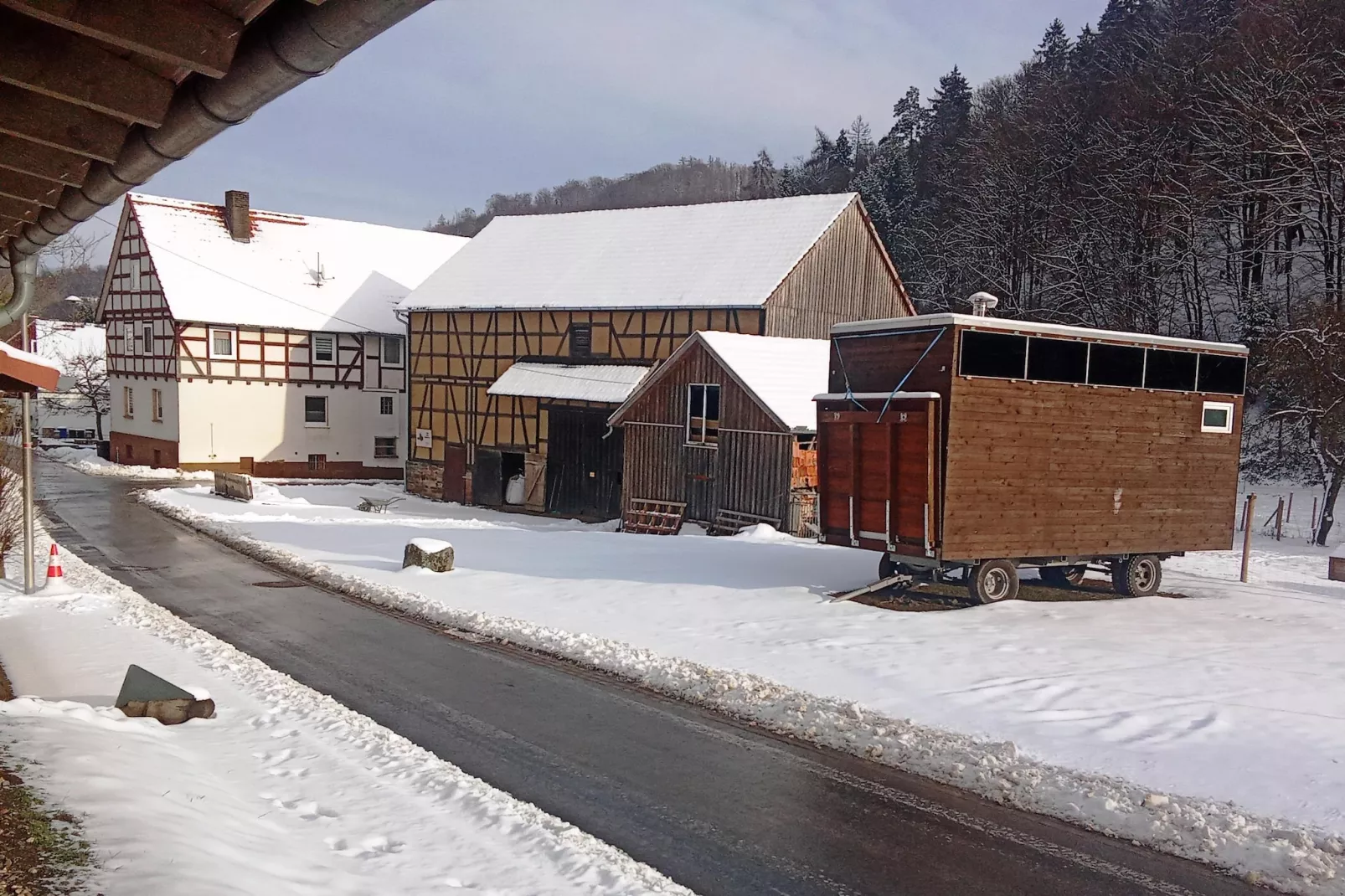 Am Ferienbauernhof - FW 1-Gebied winter 1km