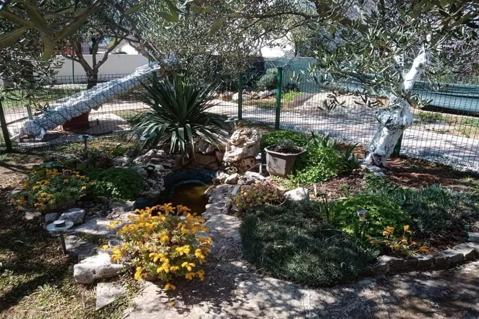 Apartments Marija - One Bedroom Apartment with  Balcony (Plavi A3) - Tuinen zomer