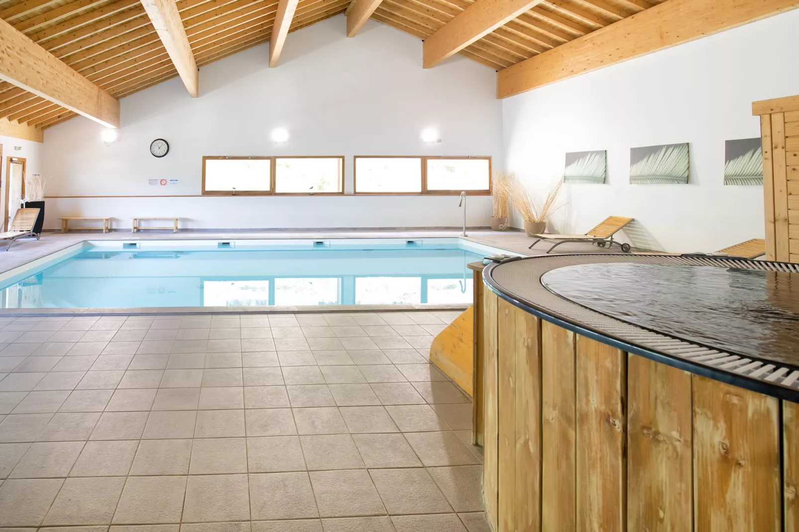 Hameau 5 201a - SPA & PISCINE studio 4 pers.-Zwembad