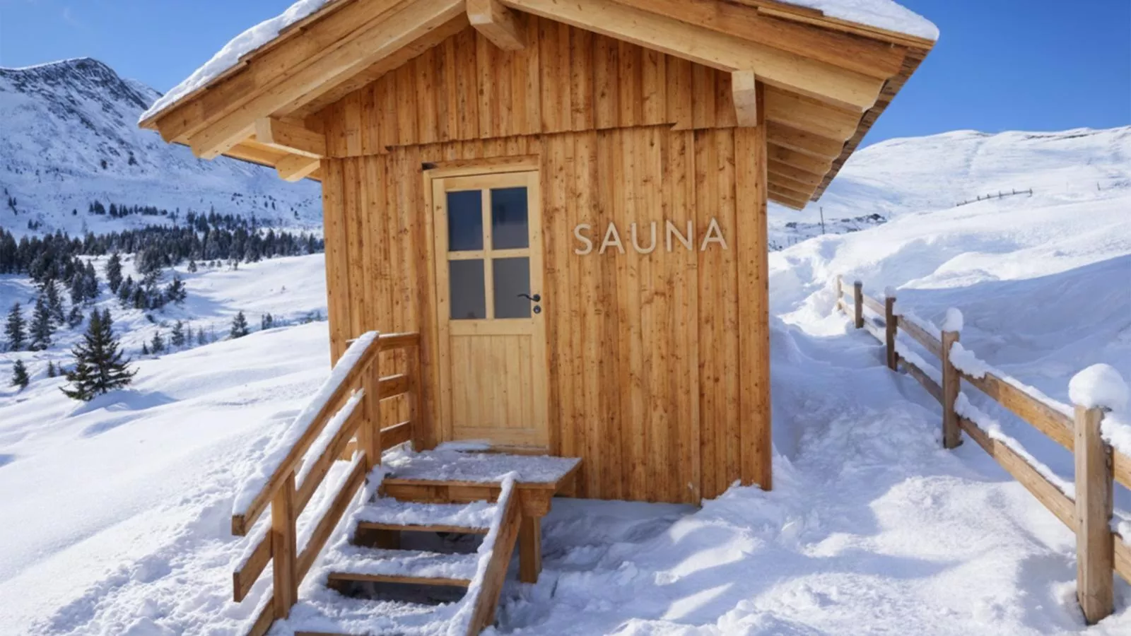 Designchalet Heidi Alm-Sauna