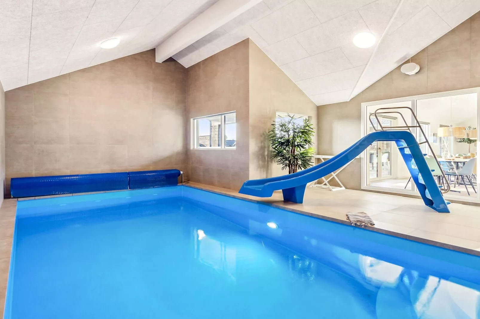 5 sterren vakantie huis in Idestrup-Zwembad