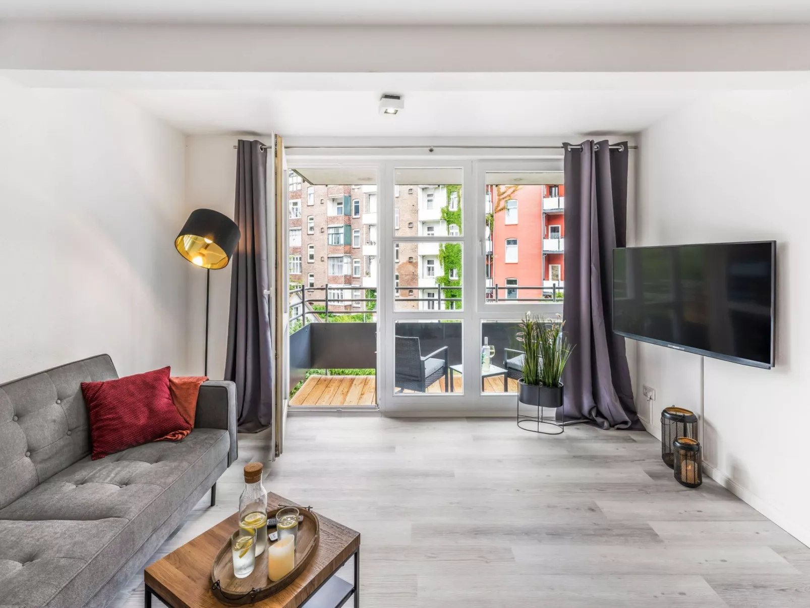 Appartement in Südfriedhof mit Großem Balkon - Image-tags.info