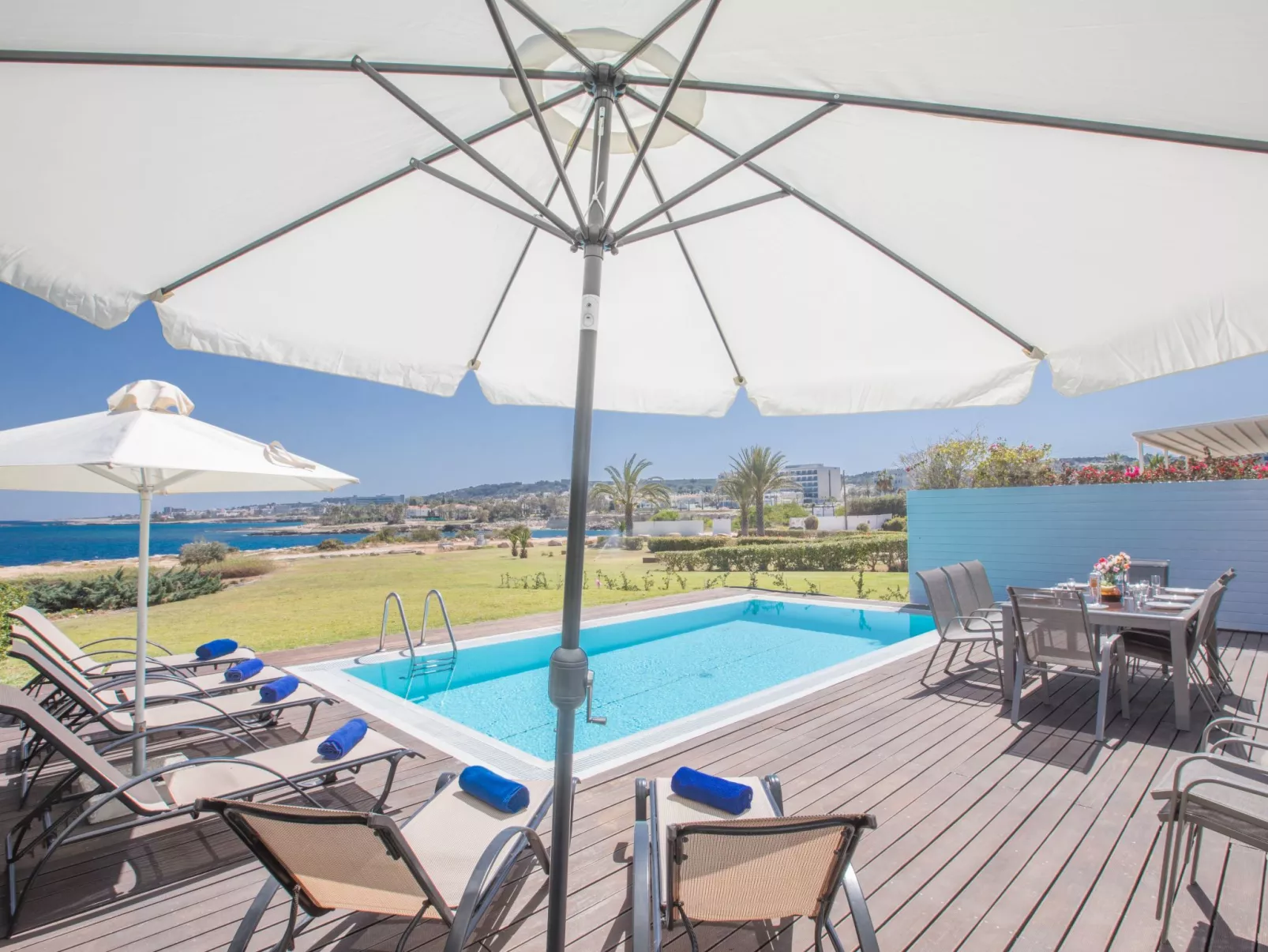 Haus in Protaras mit Pool und Meerblick - Image-tags.info