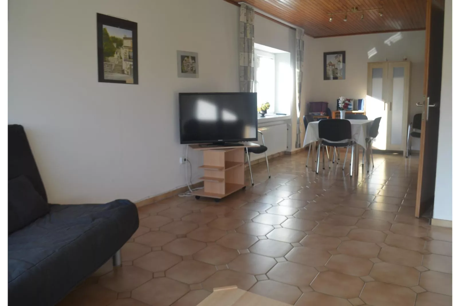 Gästehaus Kühne Fewo 1 OG - Woonkamer