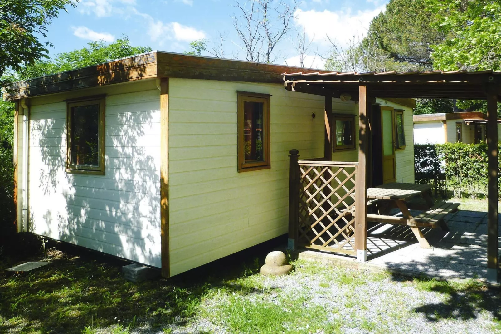 Ferienresort C'era Una Volta Villanova d'Albengo - Type MH B 2 Pax ca 24 qm-Buitenkant zomer