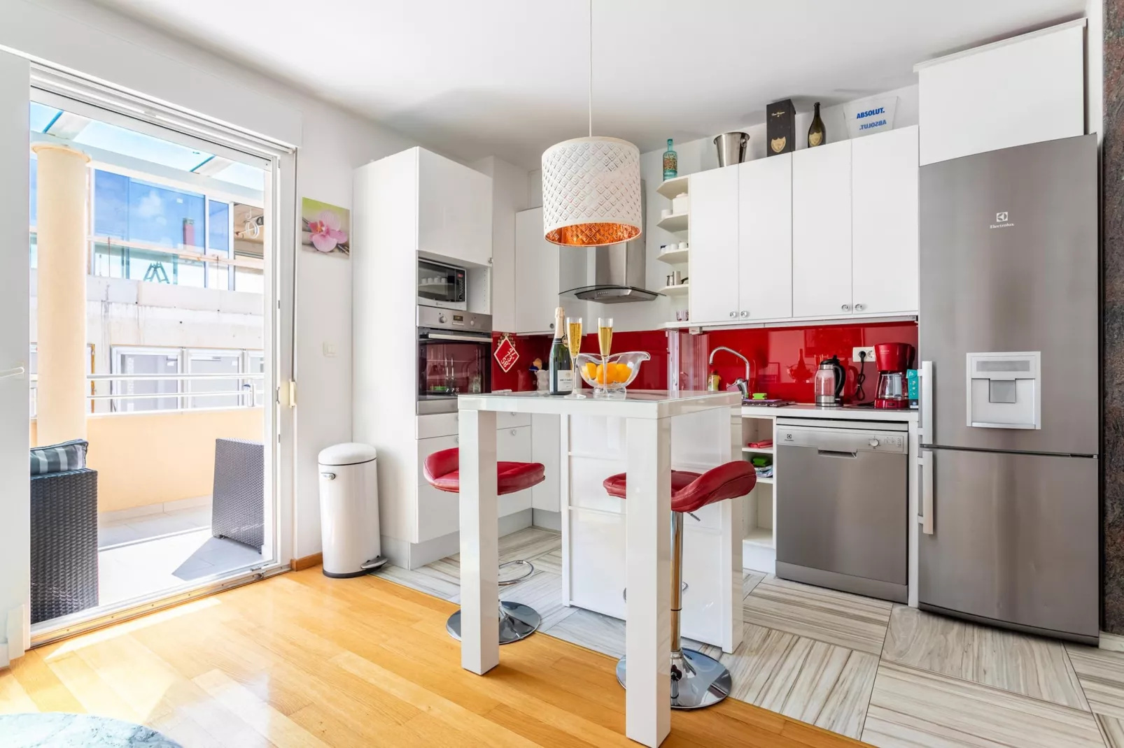 Apartment Bacvice-Keuken