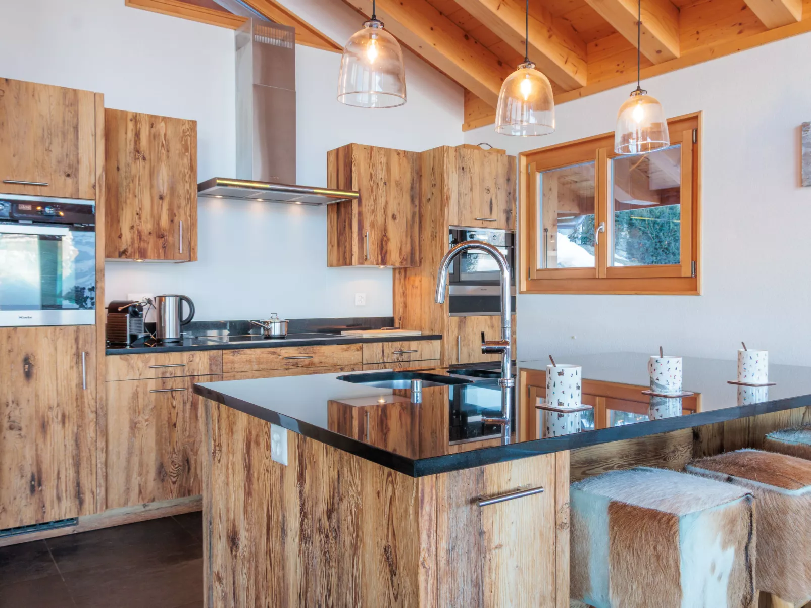 Chalet Flocon de Neige-Binnen