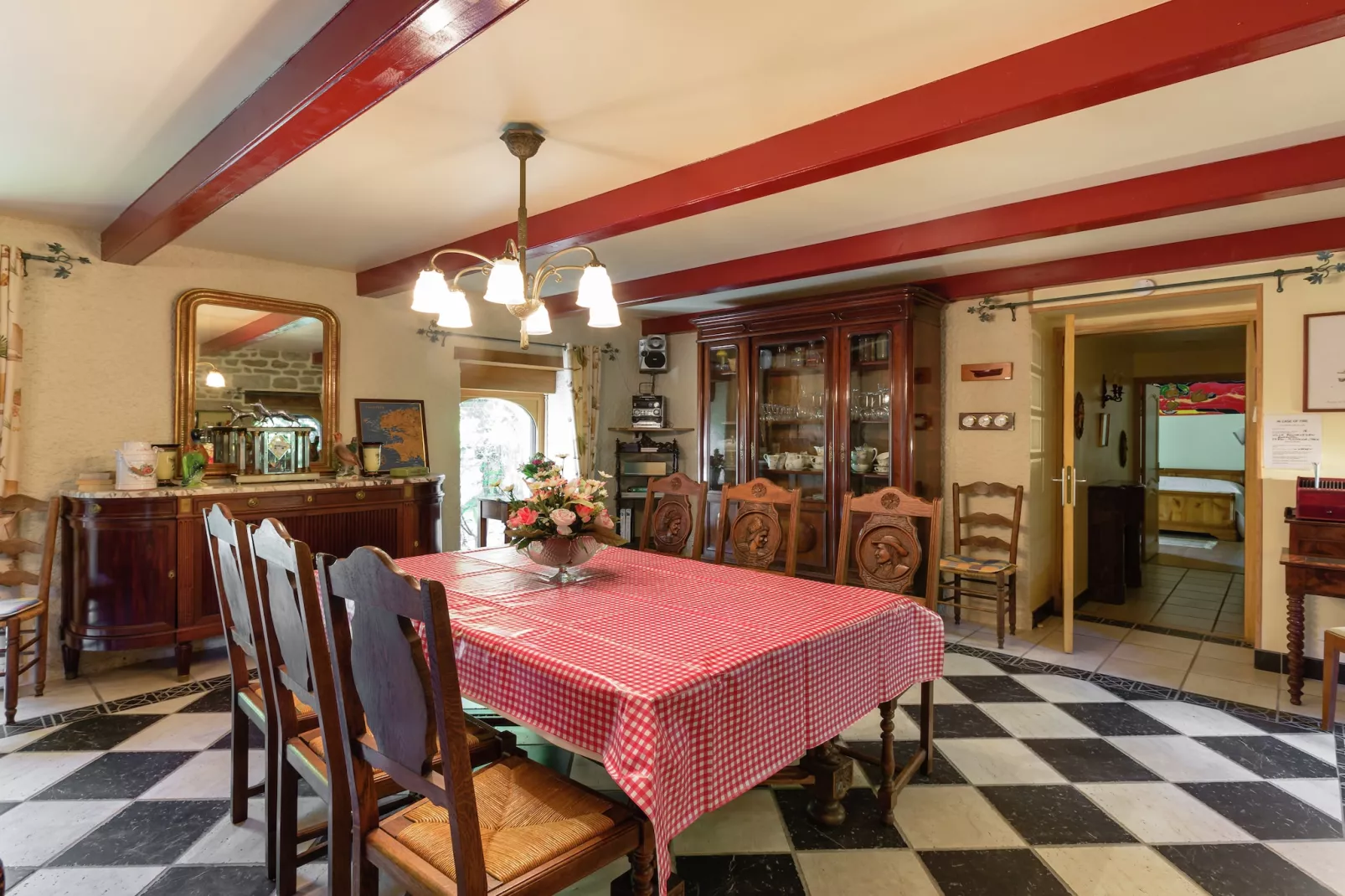 Maison de Vacances à Plounéour- Brignogan Plages - Woonkamer