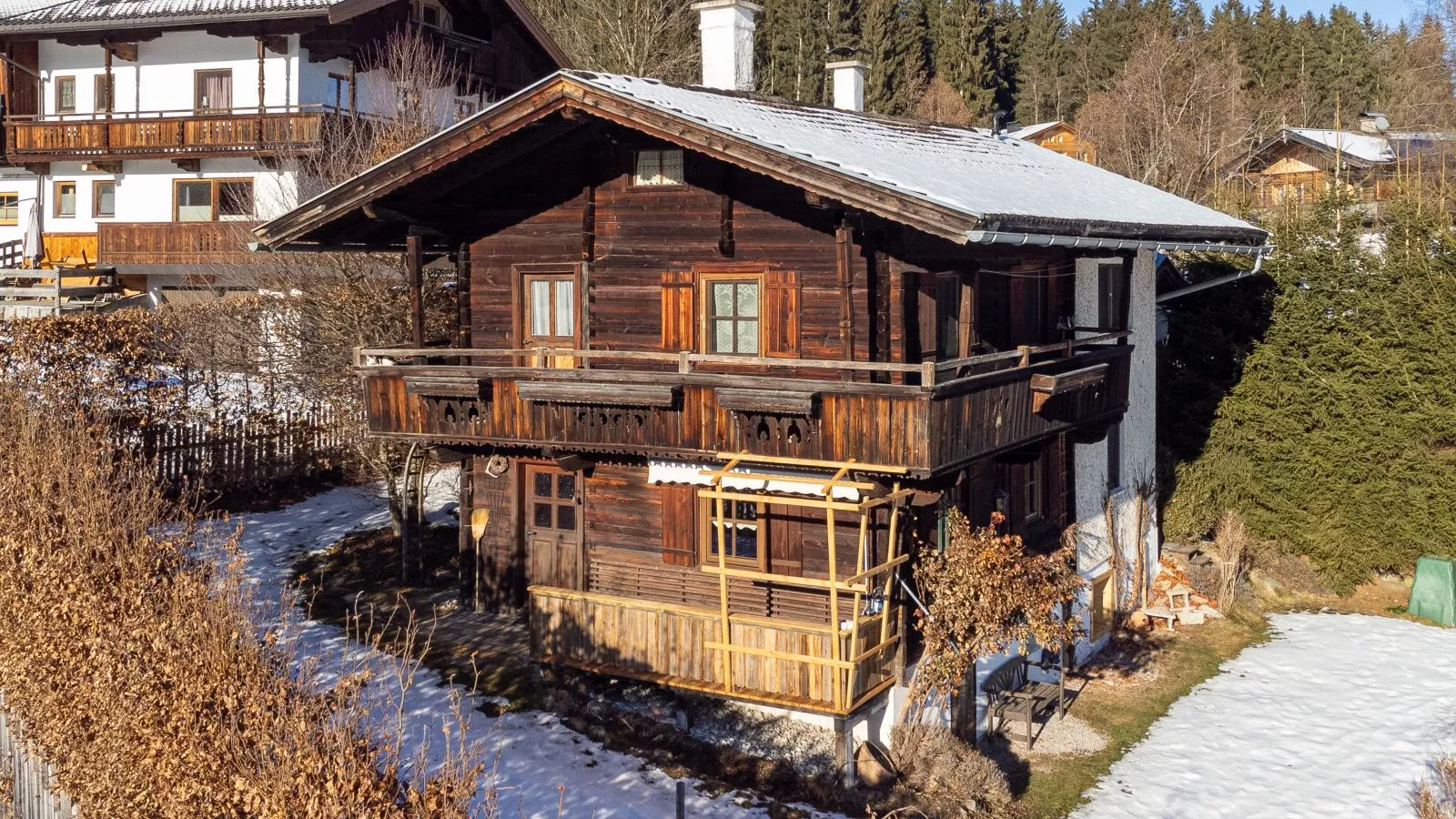 Weberhäusl am Penningberg-Exterieur winter