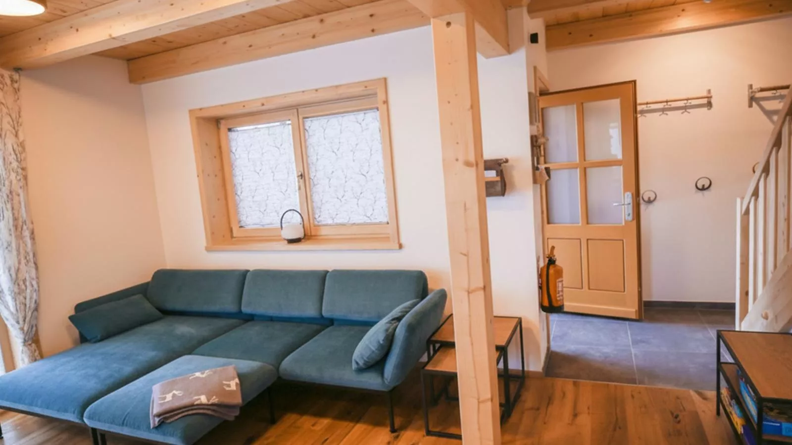 Designchalet Heidi Alm-Woonkamer