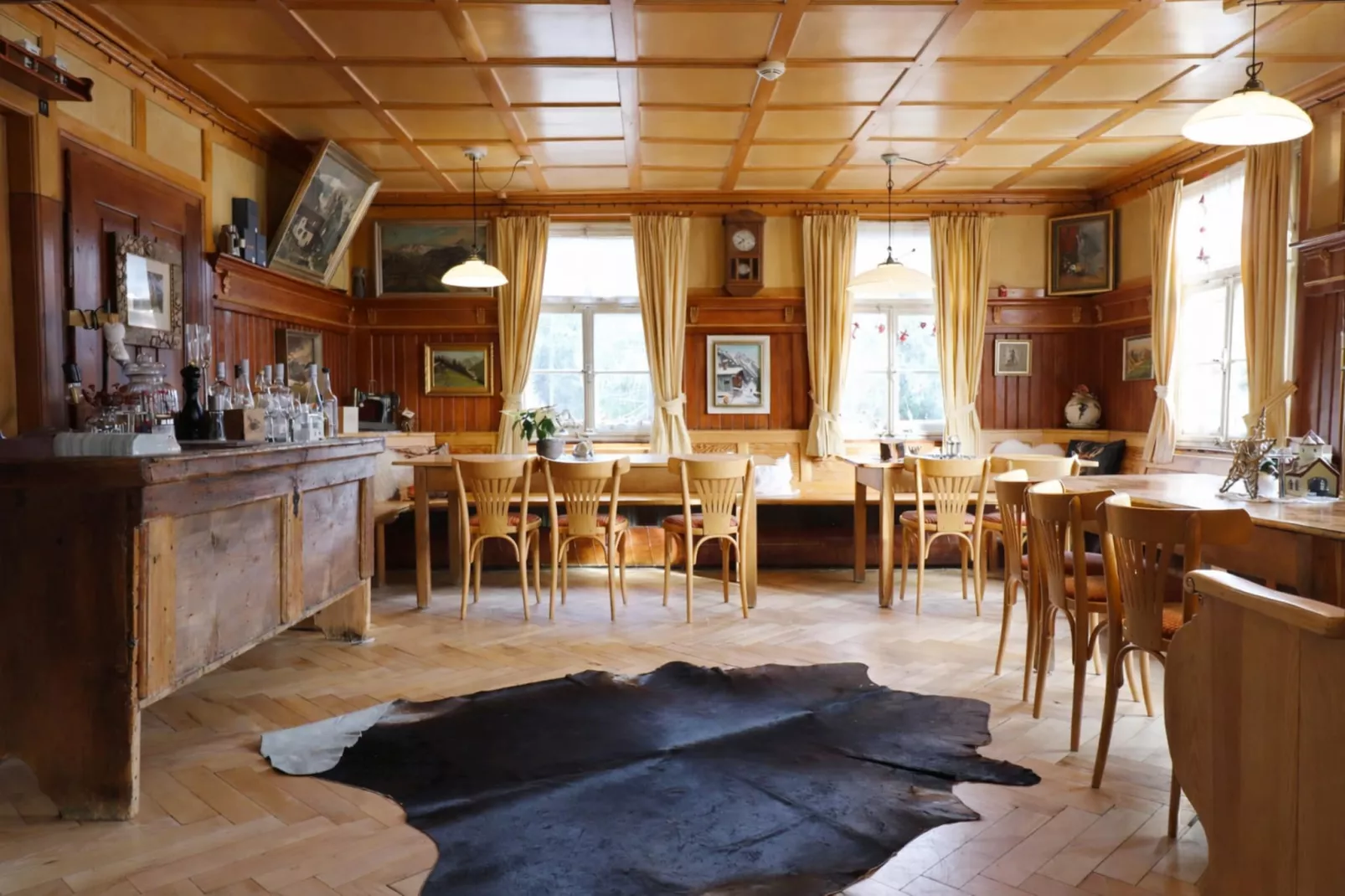 Chalet Sibratsgfäll 3-Eetkamer