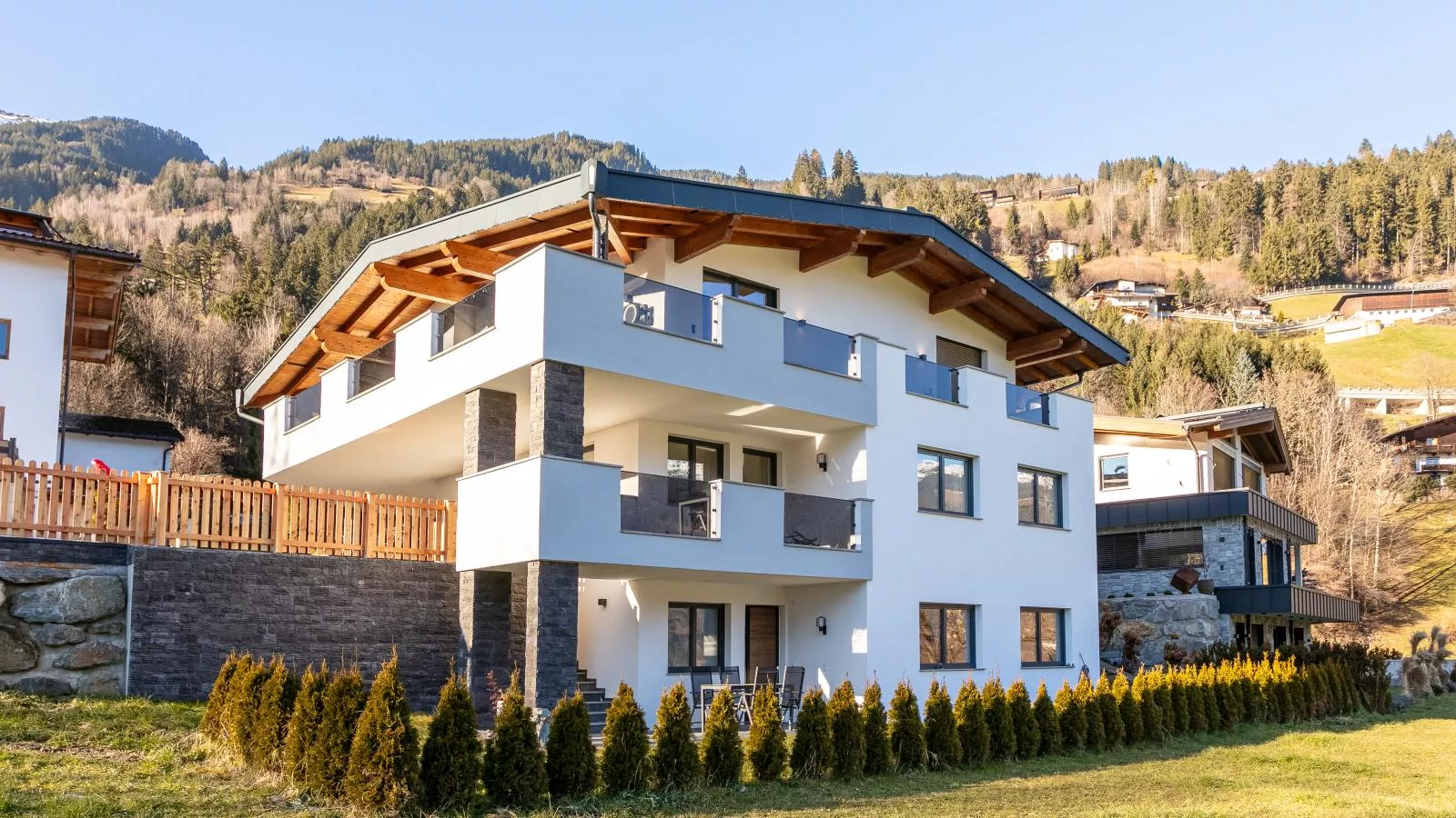 Appart Zell - Buitenkant zomer