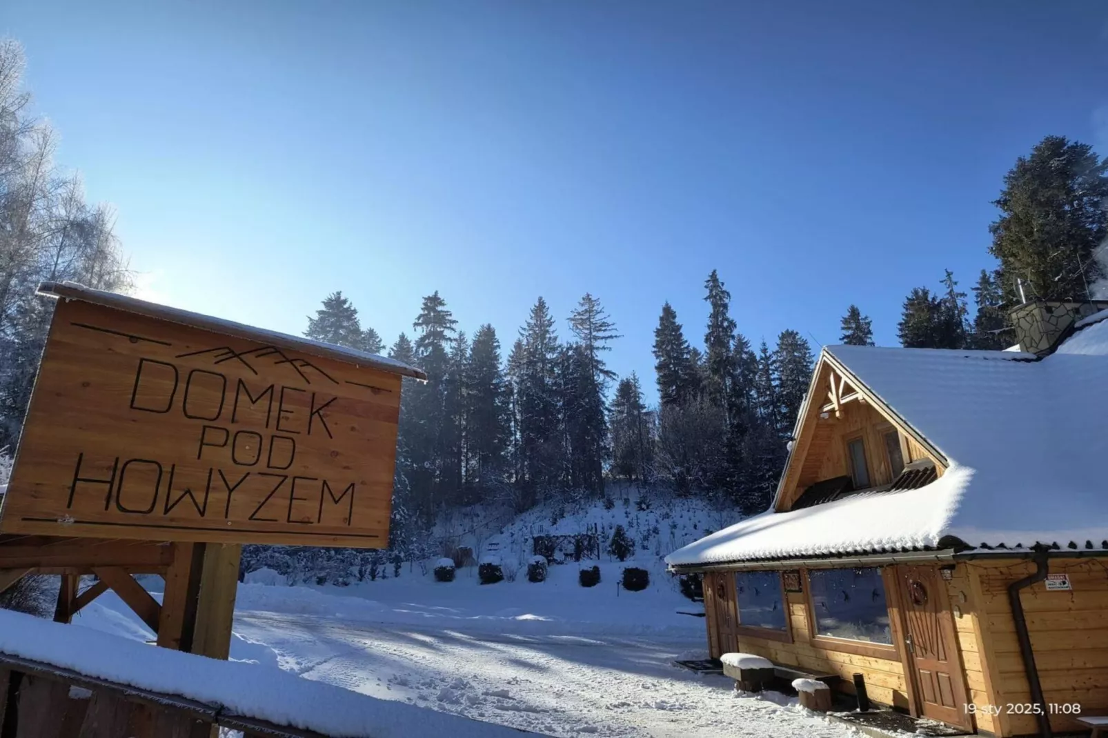 Domek pod Howyzem-Exterieur winter