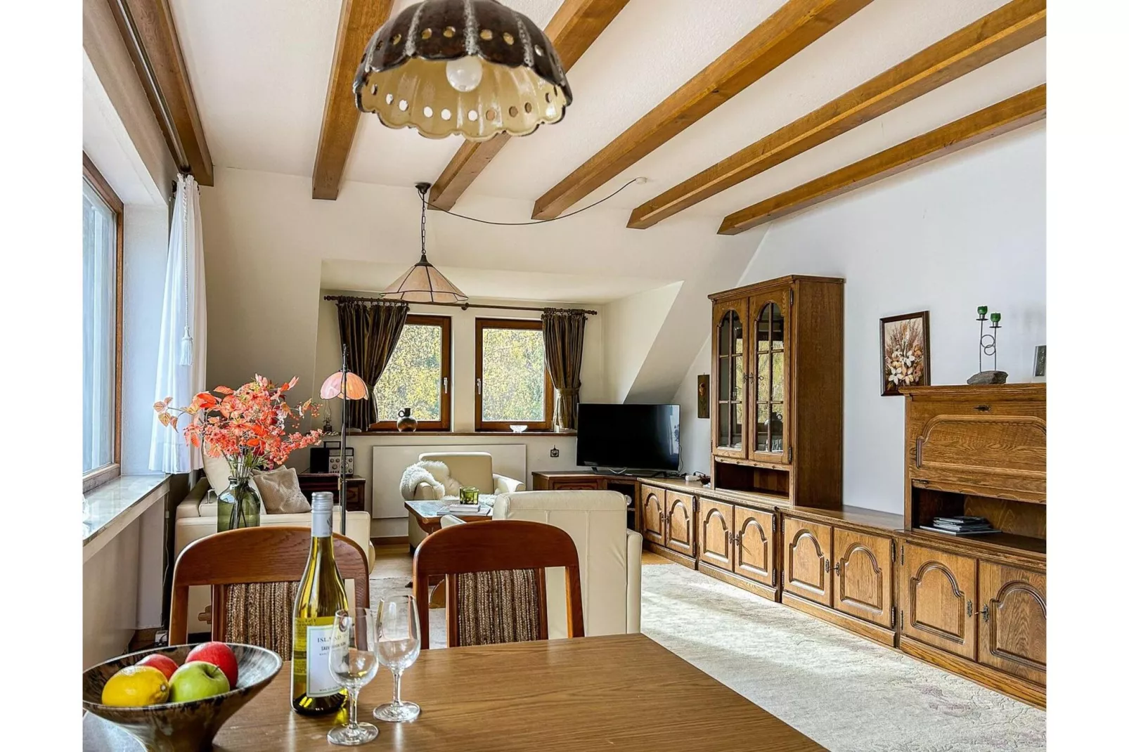 Apartment Liemecke-Woonkamer