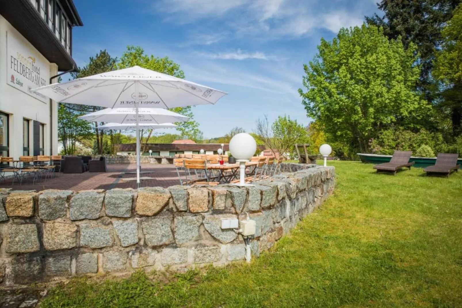 Superior Double Room with Balcony-Tuinen zomer