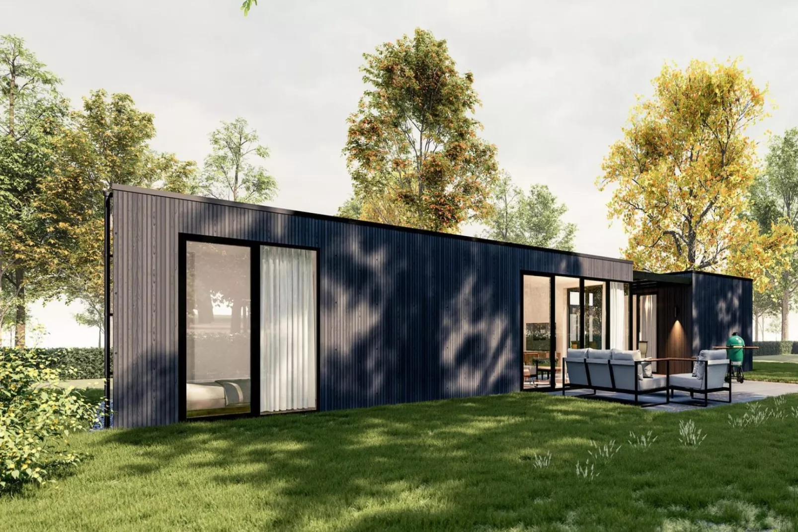 De Steppe  6 pax-Buitenkant zomer