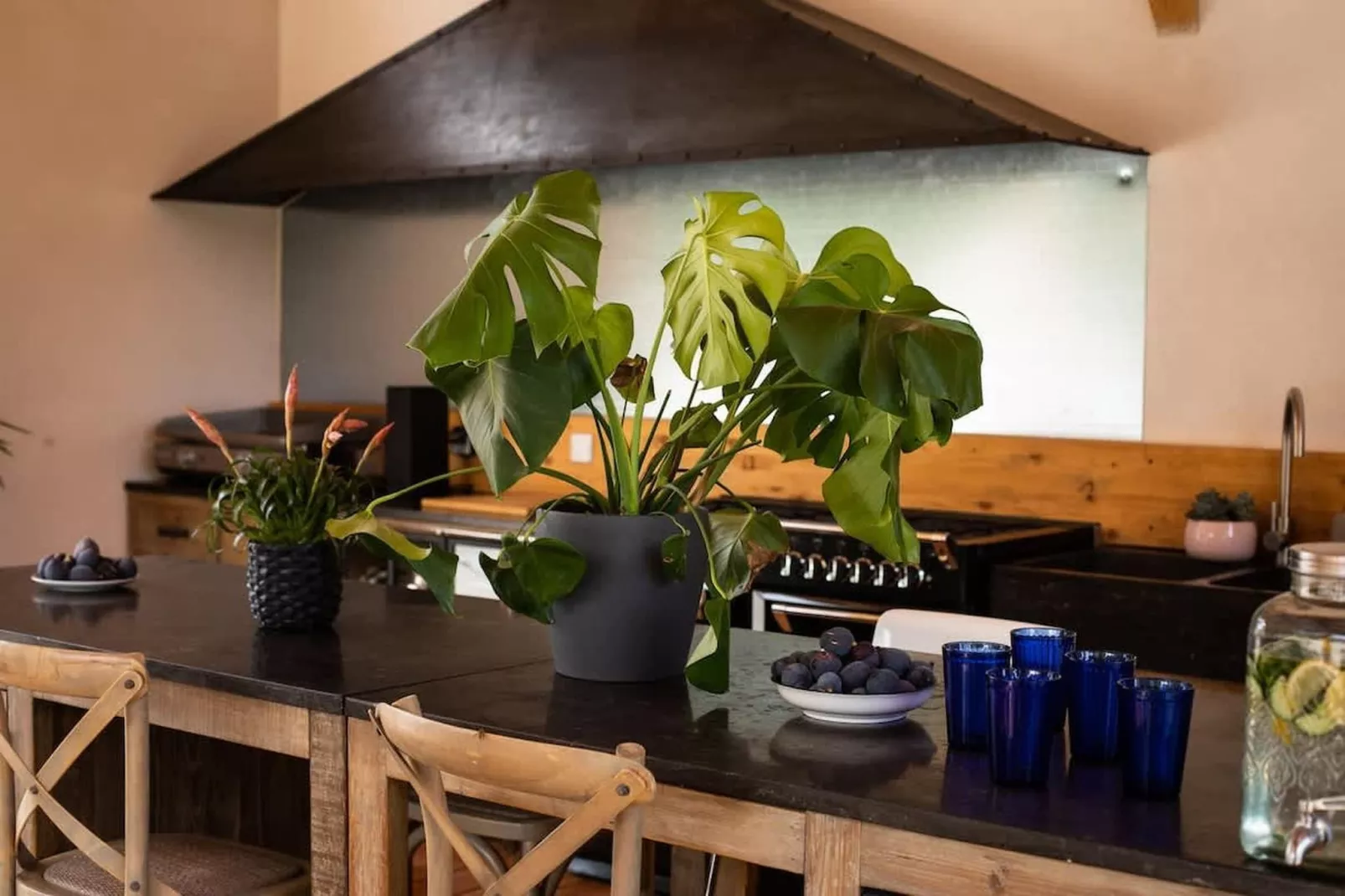 Charmant Mas Provençal avec piscine et jacuzzis-Keuken