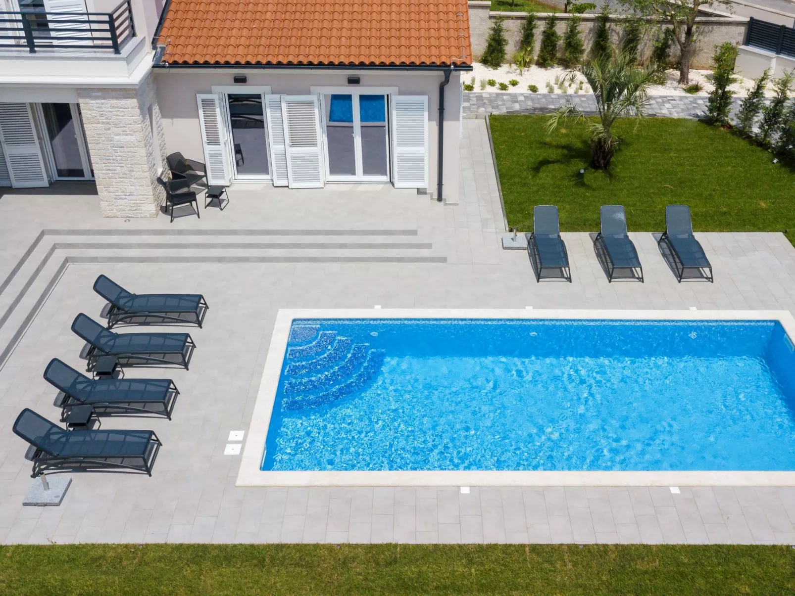 Villa in Premantura mit privatem beheizten Pool  und Sauna - Image-tags.info