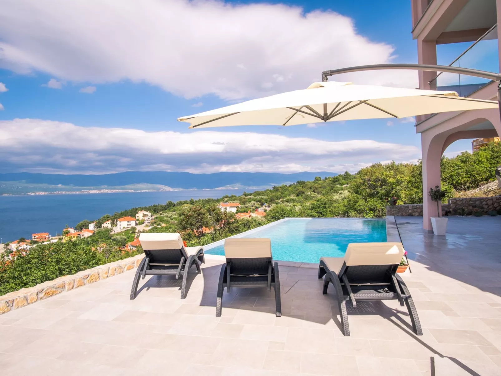 Luxuriöses Appartement Grohot mit privatem Infinity-Pool - Image-tags.info