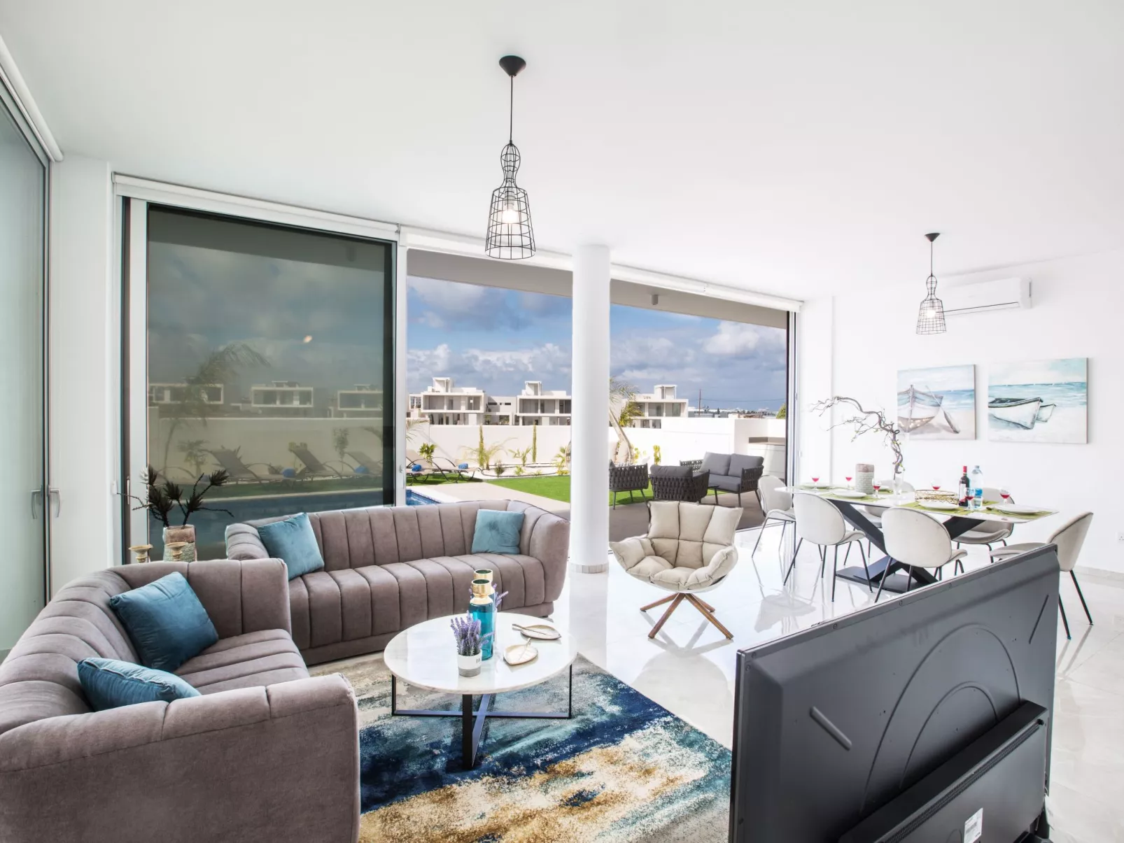 3 Schlafzimmer Villa OL26 mit Pool in Protaras - Binnen